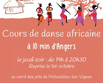 reprise des cours de danse africaine à Angers, Maine-et-Loire